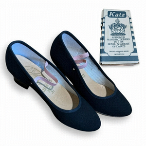 Cuban Heel Character Shoes sz 3.5 Syllabus by Katz Exam Dance
